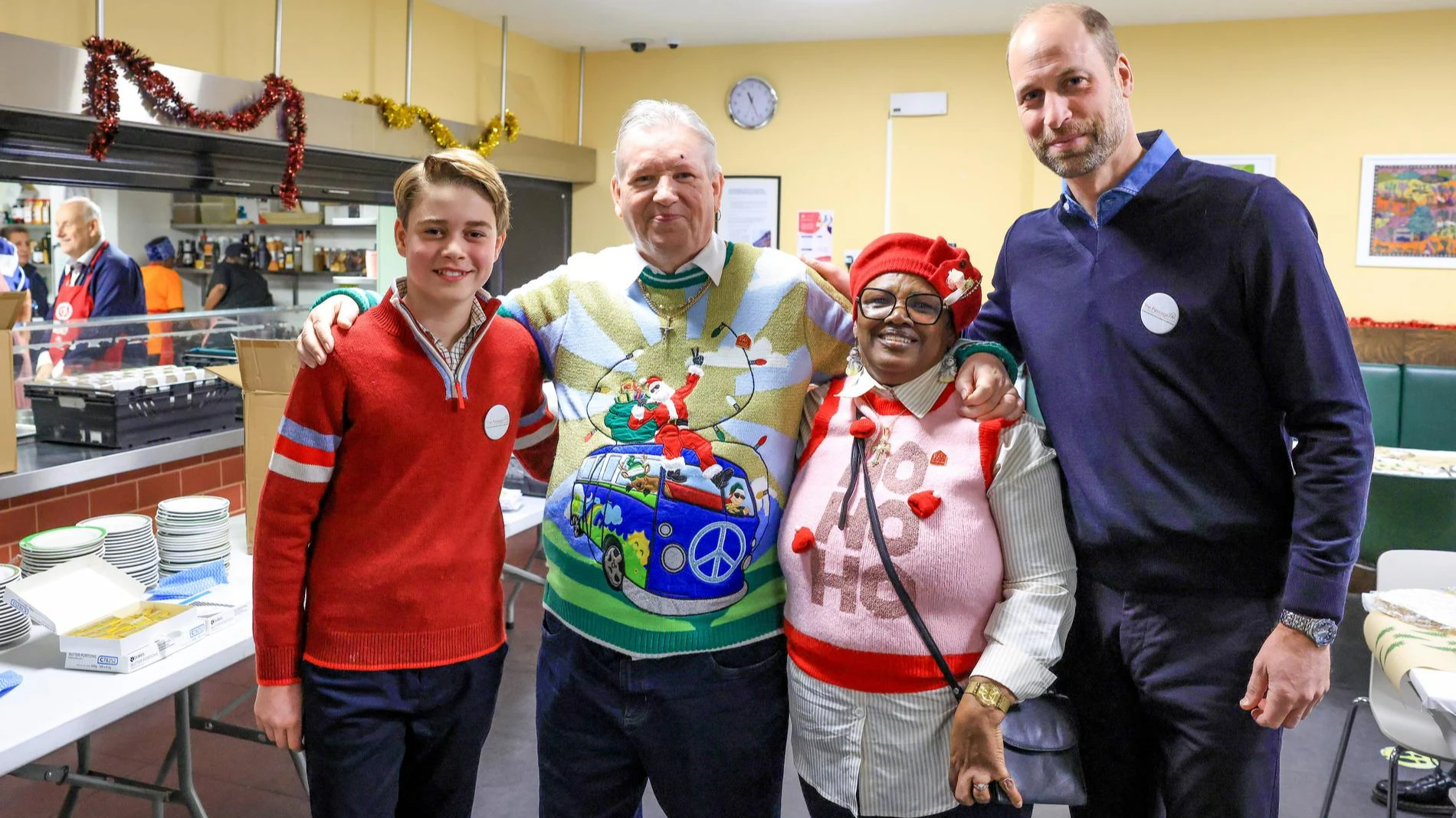 Принц Уильям и принц Джордж. Фото: Legion media