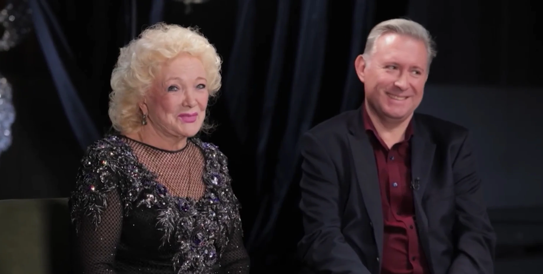 Екатерина Шаврина и Александр Павловский. Фото: Кадр из шоу «Новые русские сенсации»