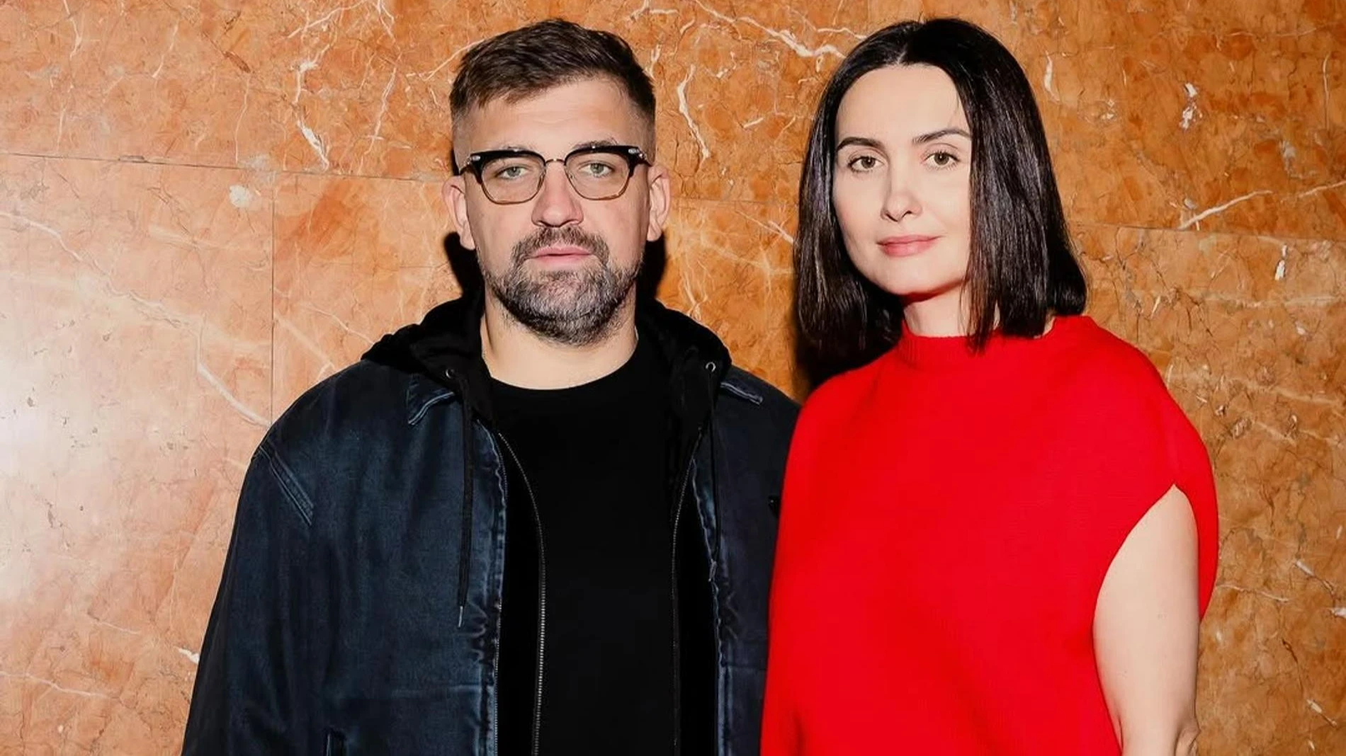 Елена Вакуленко-Пинская и Баста. Фото: Инстаграм (запрещен в РФ) @elena_vakulenkopinskaya