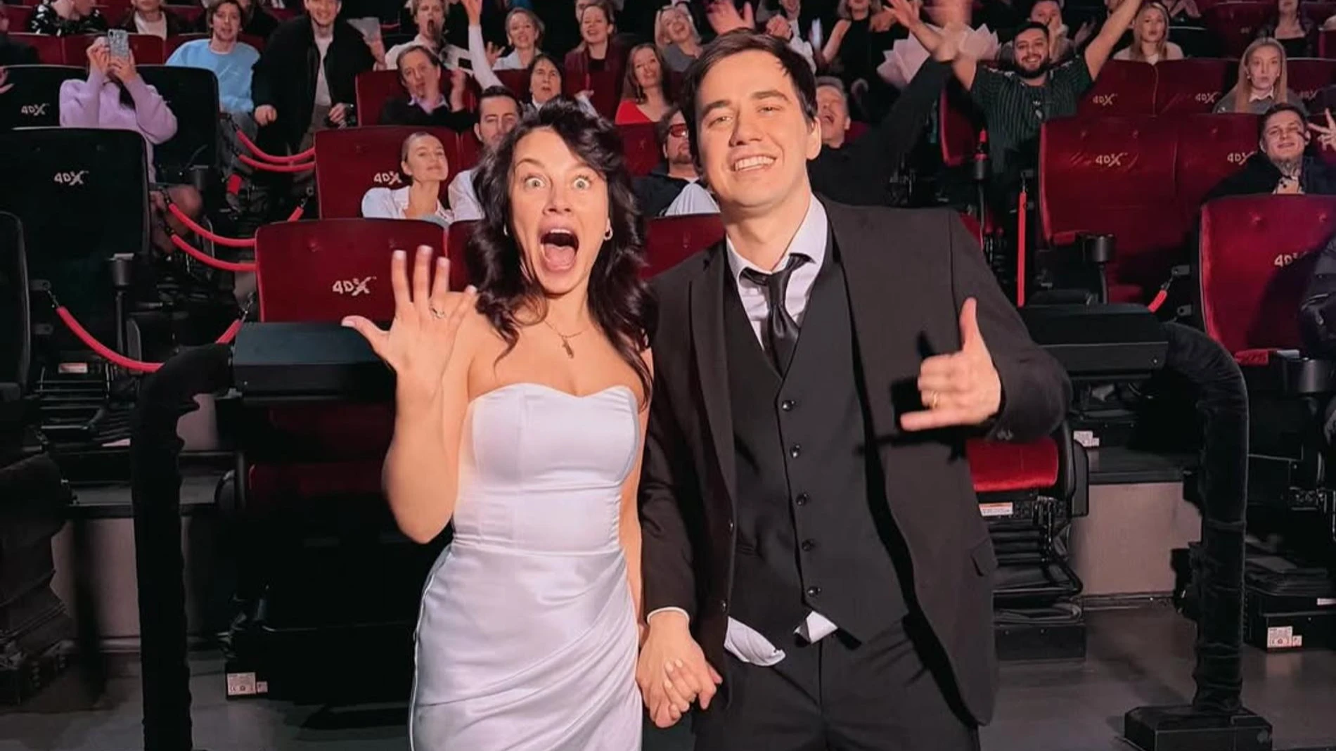 Виталий Андреев с невестой. Фото: Инстаграм (запрещён в РФ) @andreev_avc