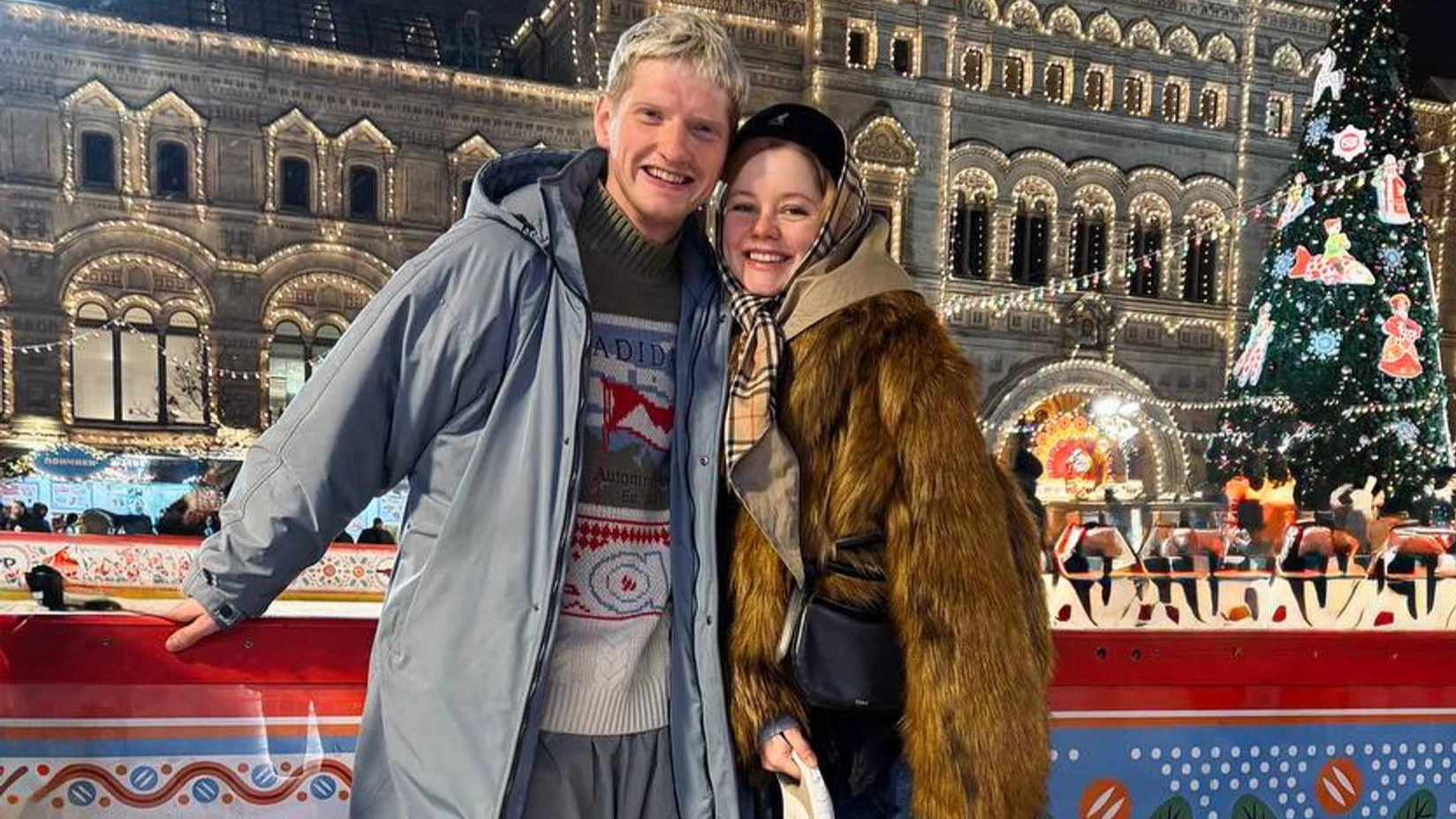 Мила Ершова и Святослав Рогожан. Фото: Telegram @milachez