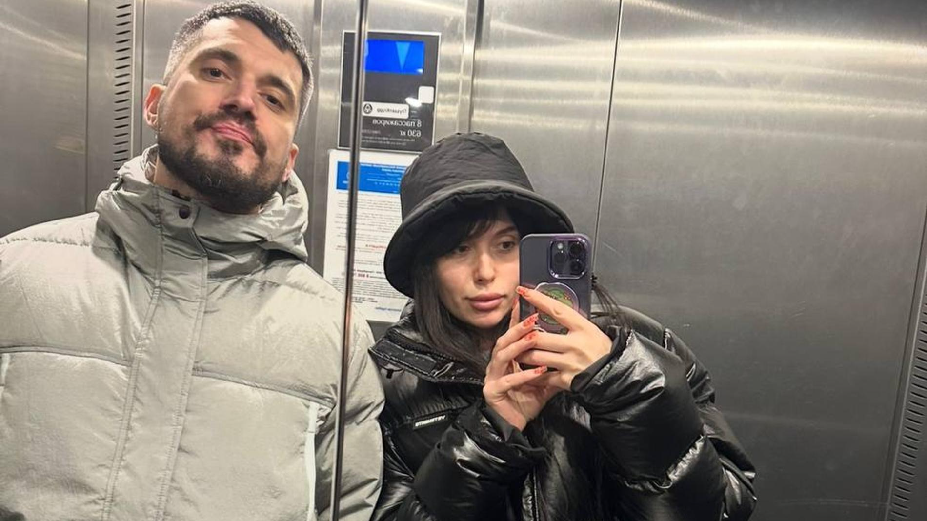 Паша Техник и Ева Карицкая. Фото: Telegram @evakaritskaua