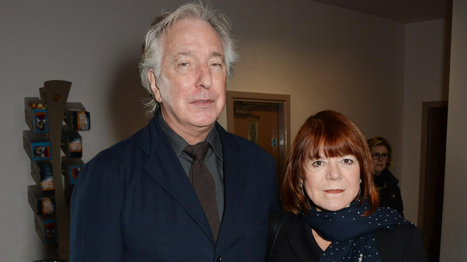 Алан Рикман и Рима Хортон. Фото: Getty images