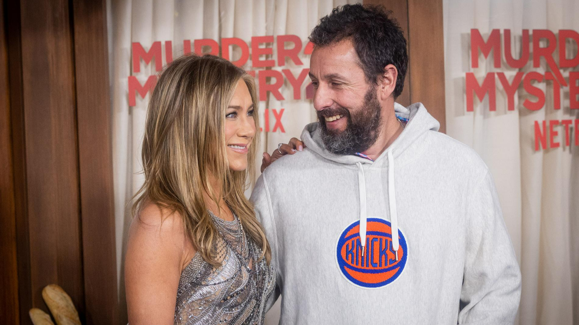 Адам Сэндлер и Дженнифер Энистон. Фото: Getty Images