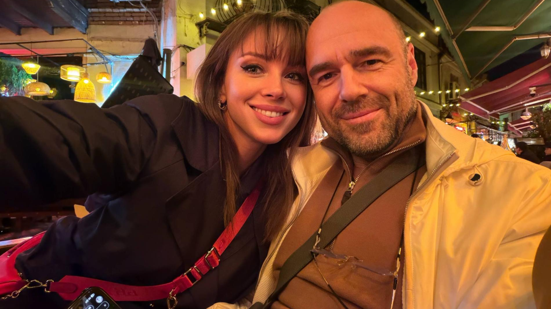 Полина Диброва и Роман Товстик. Фото: Telegram @dibrovapolina