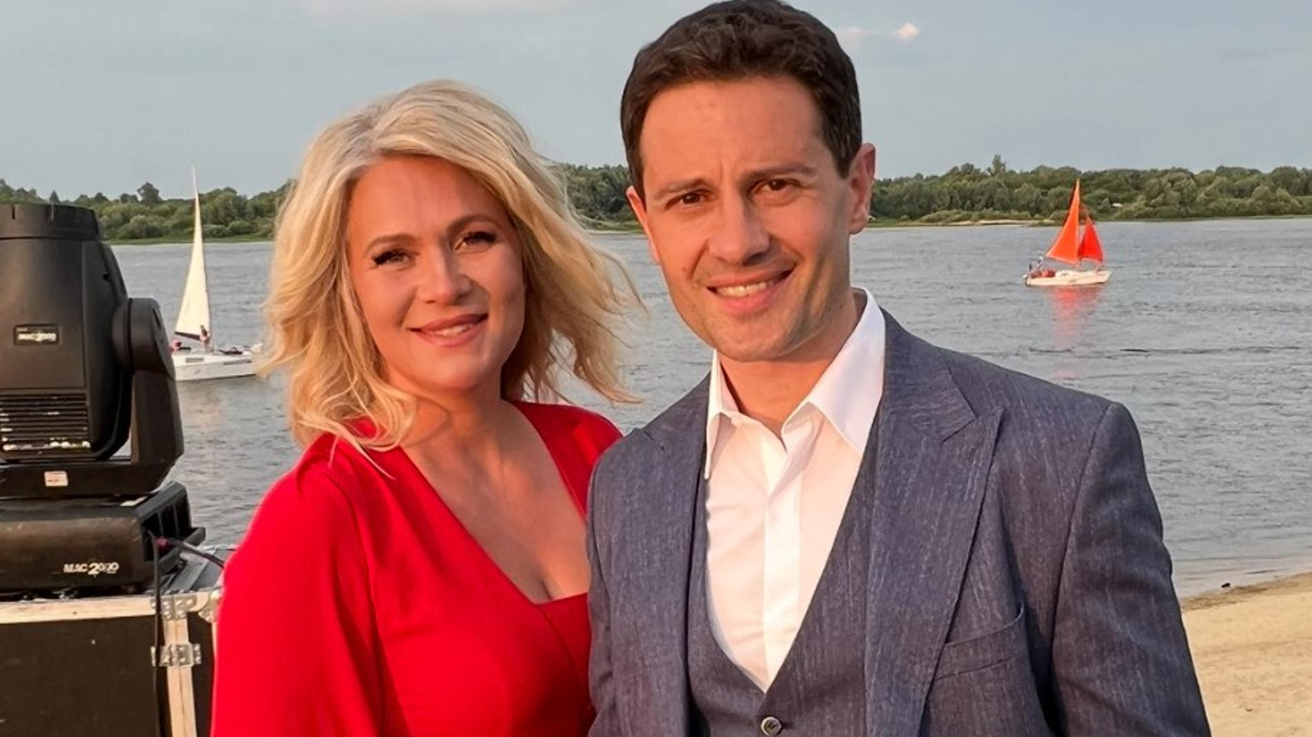 Виктория Макарская с супругом Антоном Макарским. Фото: Инстаграм (запрещён в РФ) @makarskie