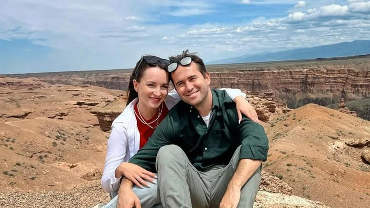 Александр Кержаков и Евгения Ледащева. Фото: Инстаграм (запрещен в РФ) @ledascheva