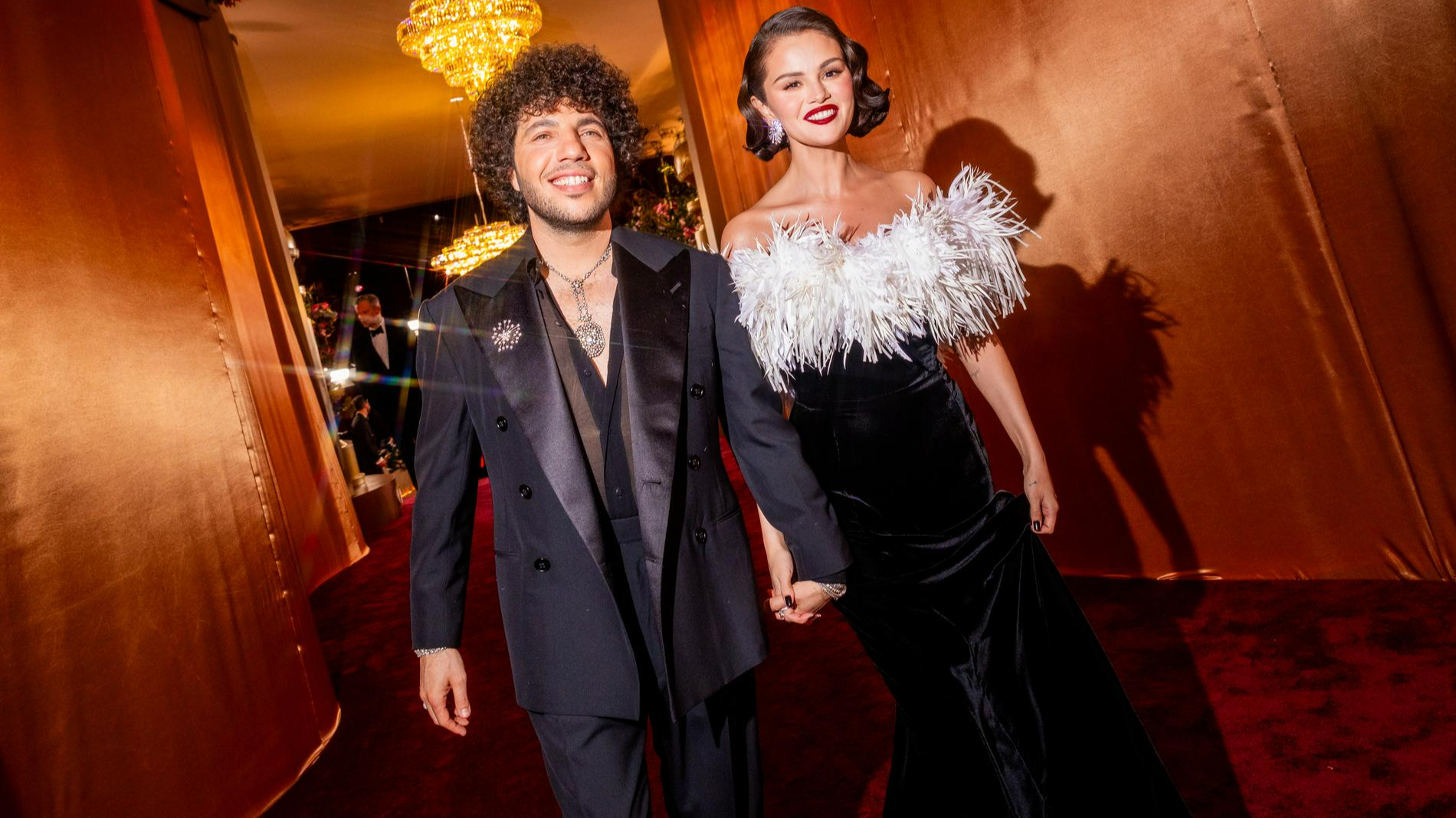 Селена Гомес и Бенни Бланко. Фото: getty images