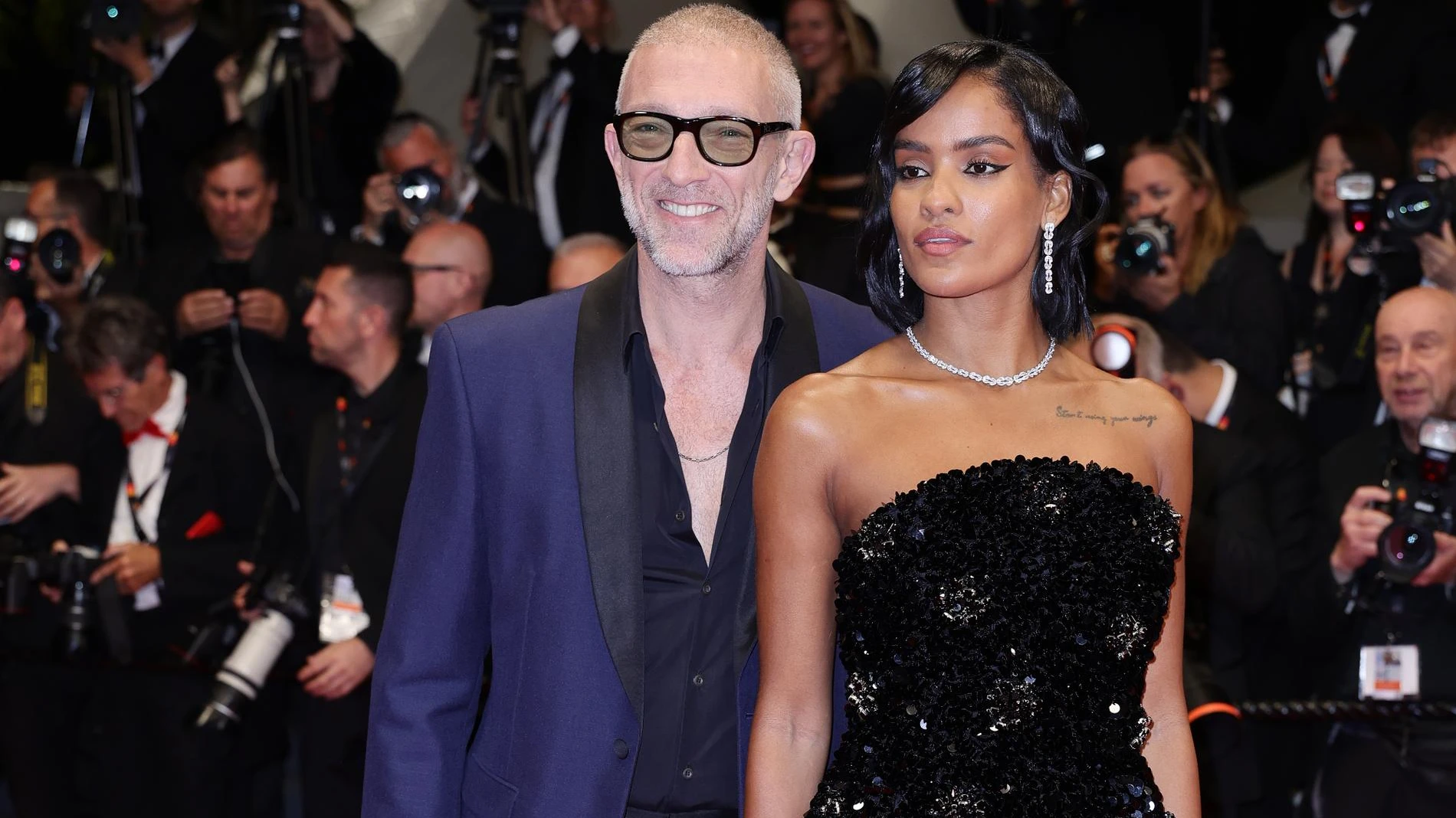 Венсан Кассель и Нара Баптиста. Фото: Getty Images