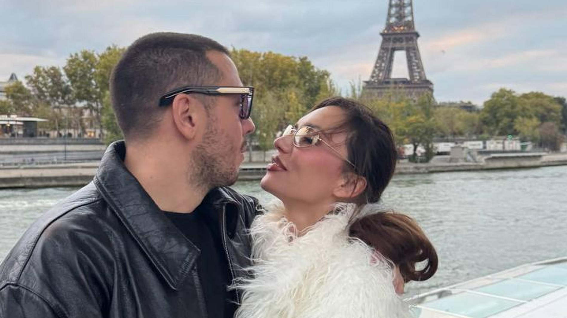 Ольга Серябкина с мужем. Фото: ТГ-канал seryabkina