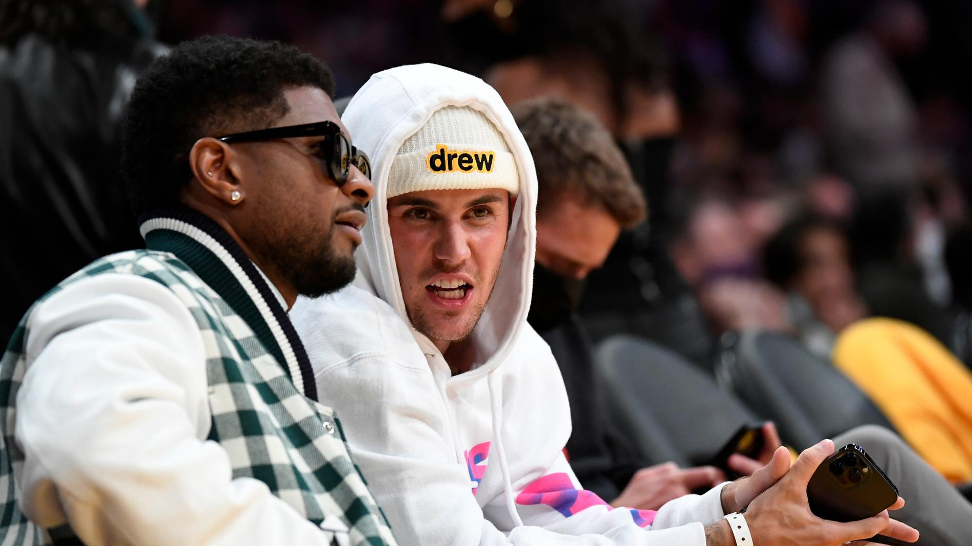 Ашер и Джастин Бибер. Фото: Getty Images