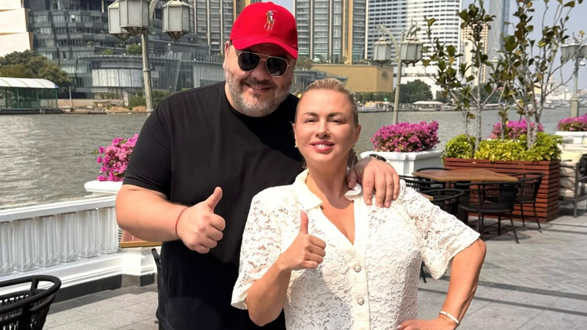 Анна Семенович и Денис Шреер. Фото: Инстаграм (запрещён в РФ) @ann_semenovich