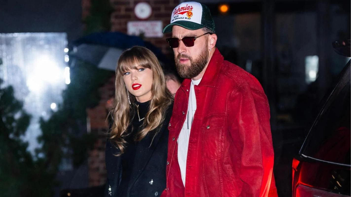 Тейлор Свифт и Трэвис Келси. Фото: Getty images