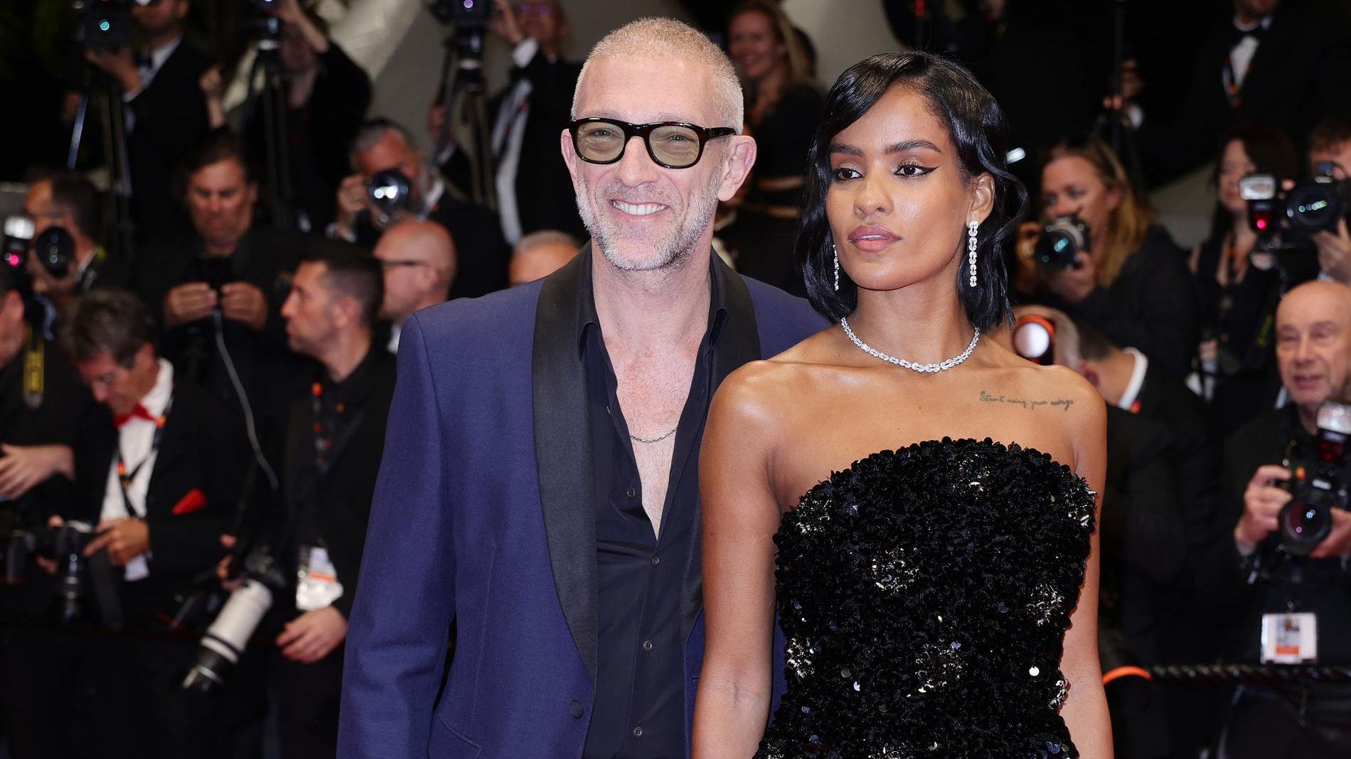 Венсан Кассель и Нара Баптиста. Фото: Getty Images