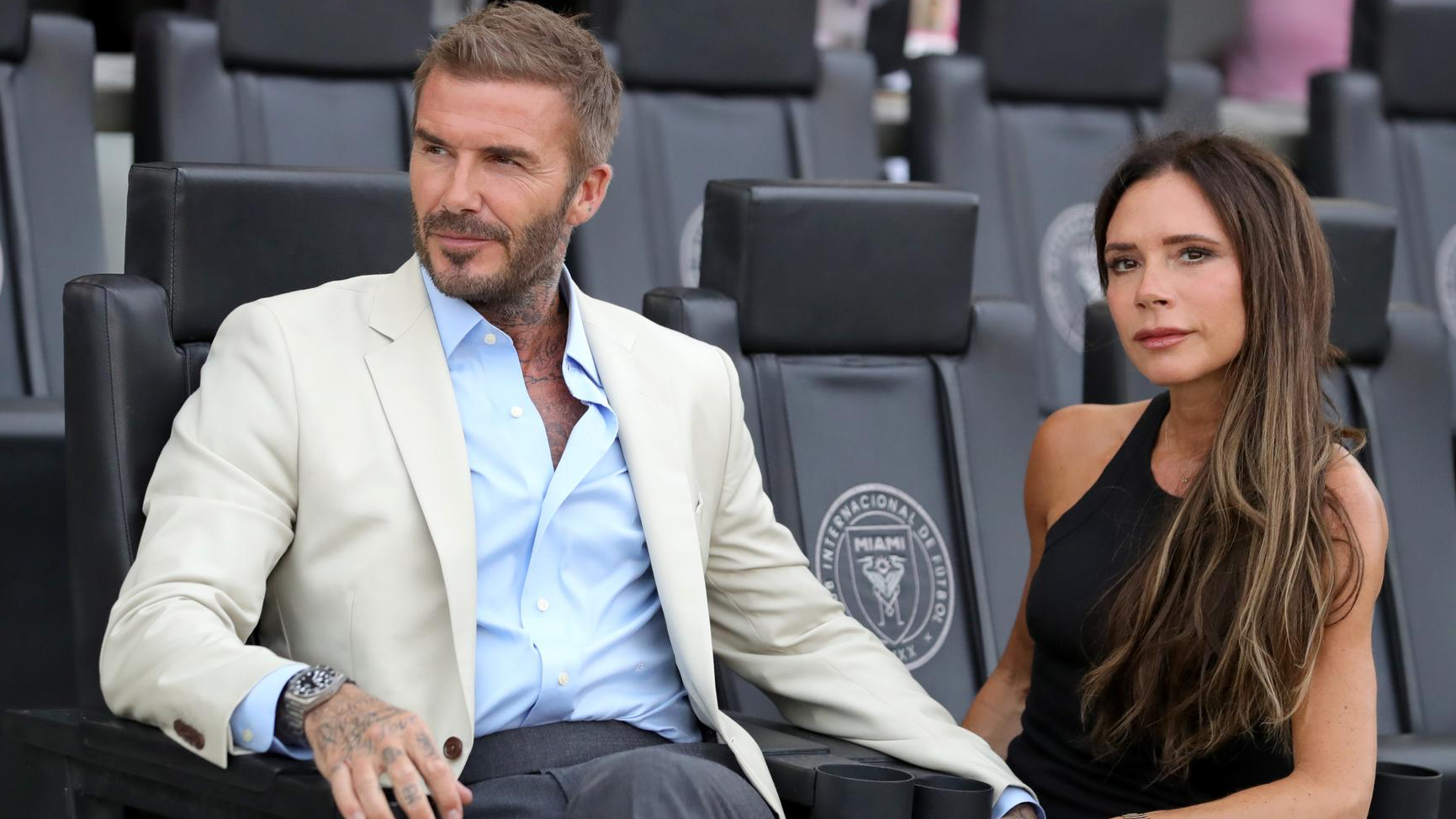 Дэвид Бекхэм и Виктория Бекхэм. Фото: Getty Images