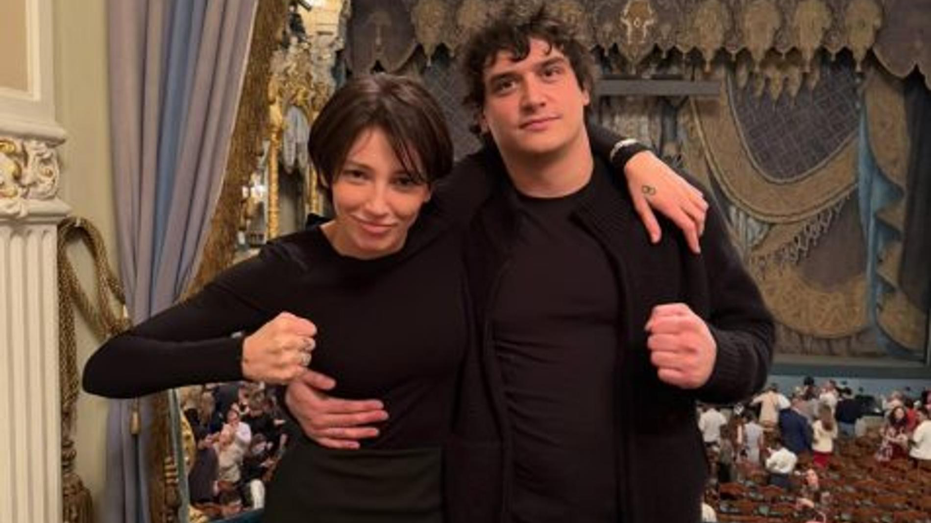 Настя Ивлеева и Филипп Бегак. Фото: Telegram