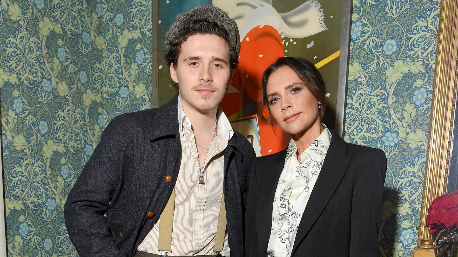 Виктория и Бруклин Бекхэм. Фото: Getty Images