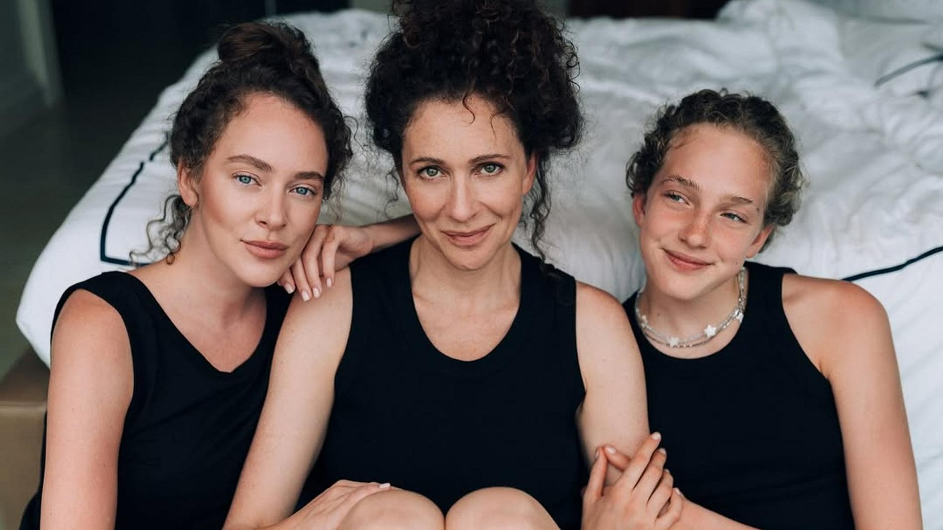 Ксения Раппопорт с детьми. Фото: Инстаграм (запрещён в РФ) @kseniarappoport