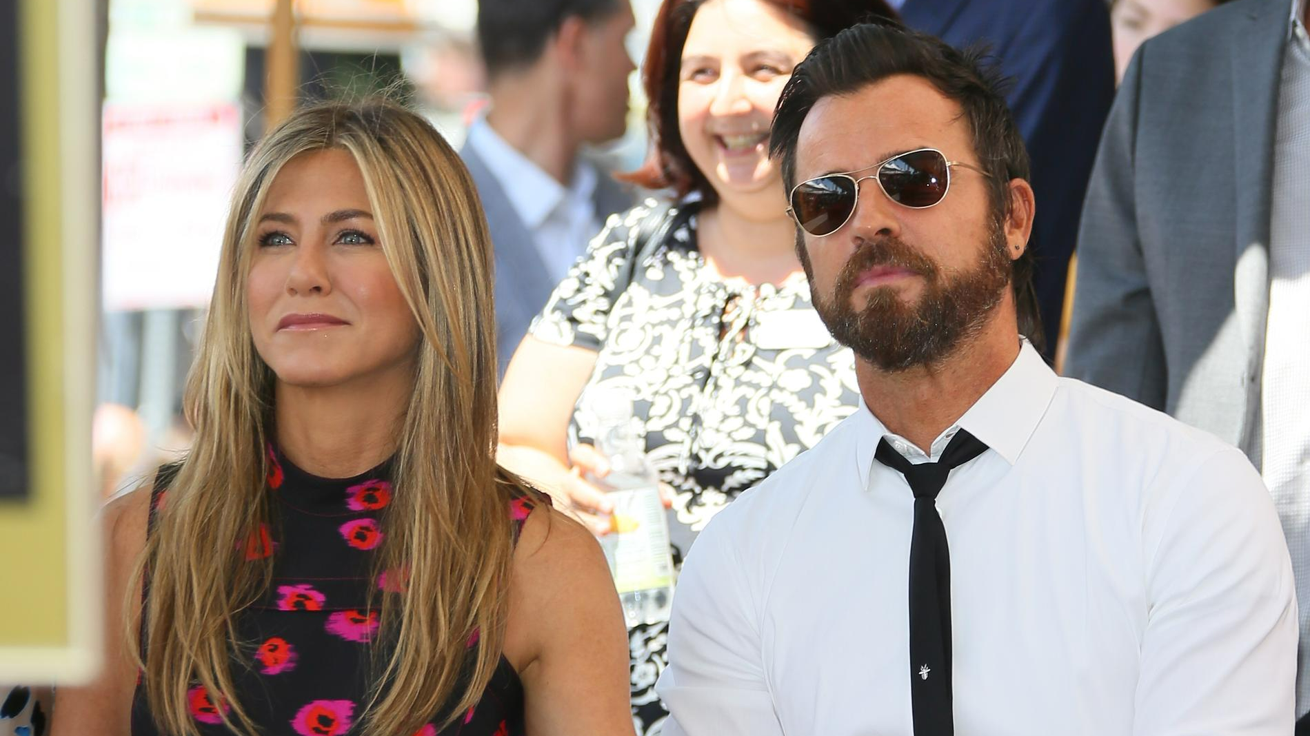 Дженнифер Энистон и Джастин Теру. Фото: Getty Images