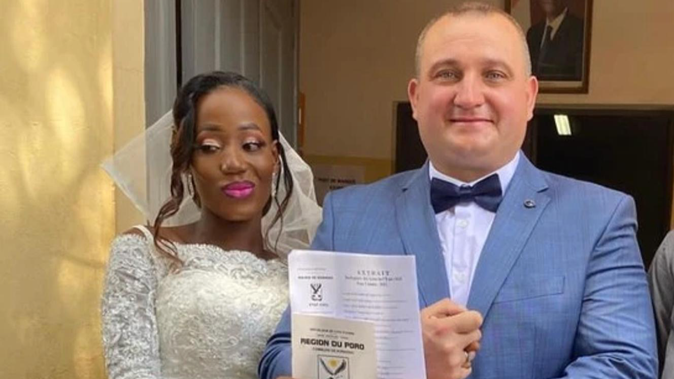 София и Андрей Багно. Фото: Инстаграм (запрещён в РФ) @africa_bagno