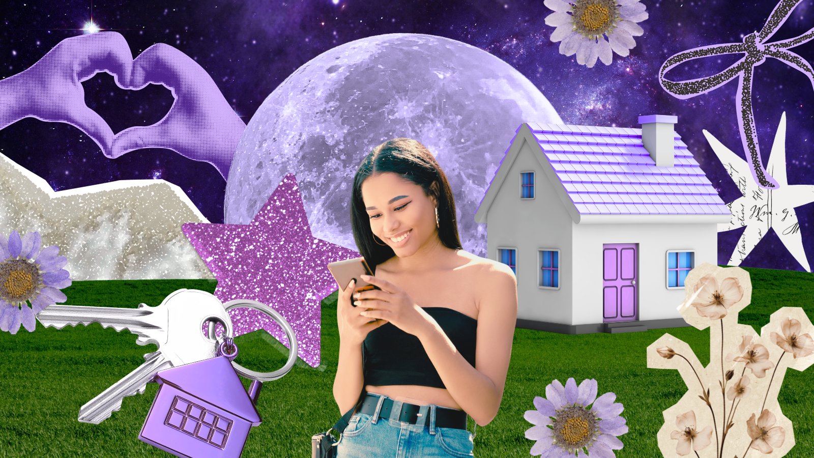 Коллаж Super, canva.com