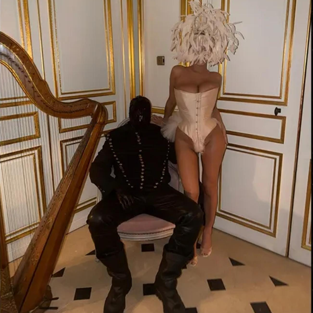 Канье Уэст и Бьянка Цензори. Фото: TMZ
