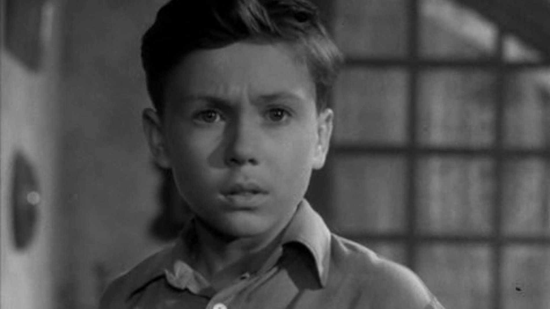 Сергей Ясинский. Скриншот: х/ф «Судьба барабанщика» (1955)