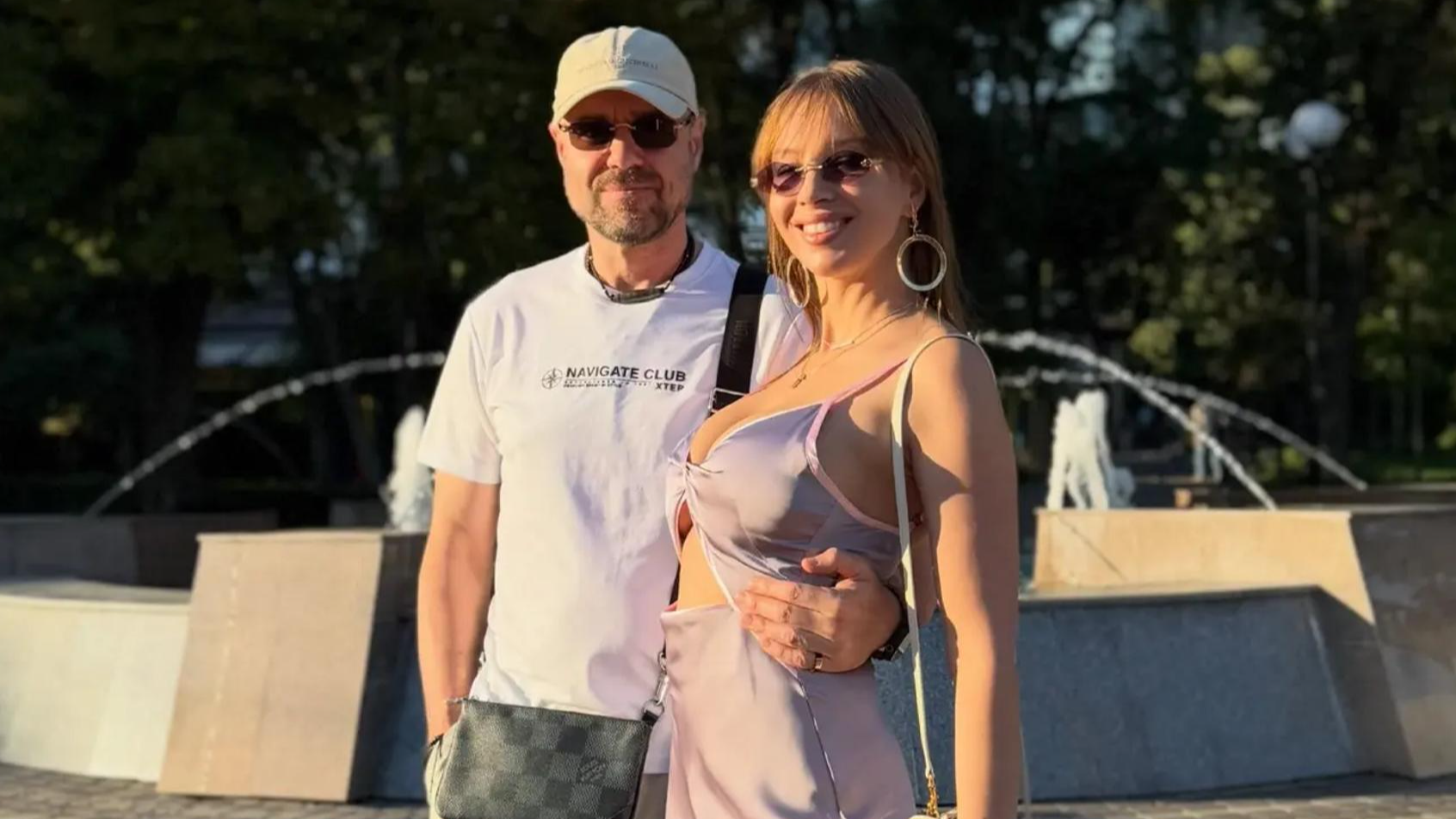 Роман Товстик и Полина Диброва. Фото: Instagram (запрещён в РФ) @polinadibrova