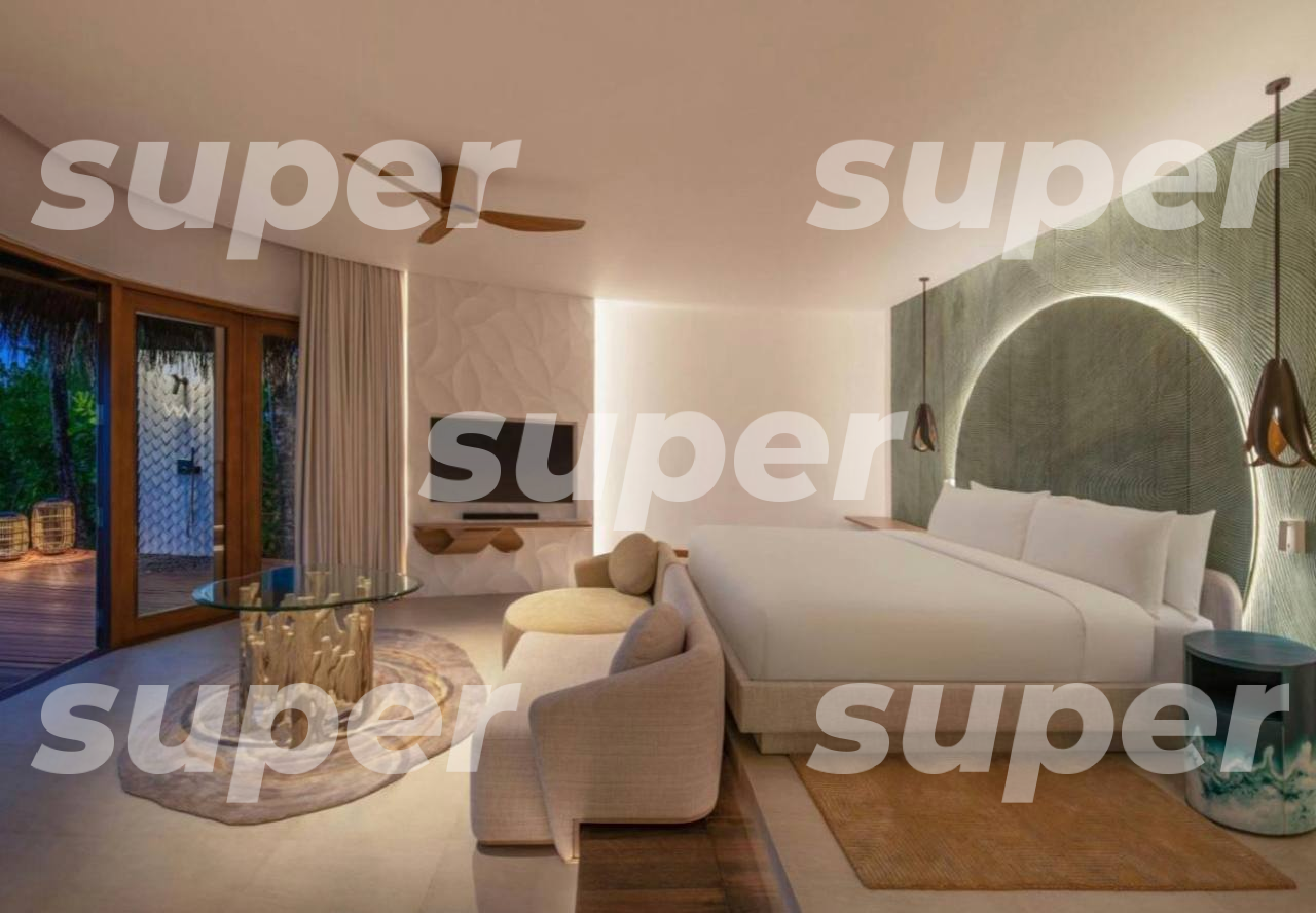 Номер в отеле, в котором остановились Торнике и Диана. Фото: Booking