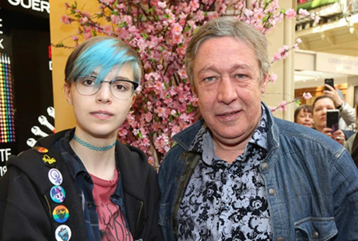 Анна-Мария с отцом