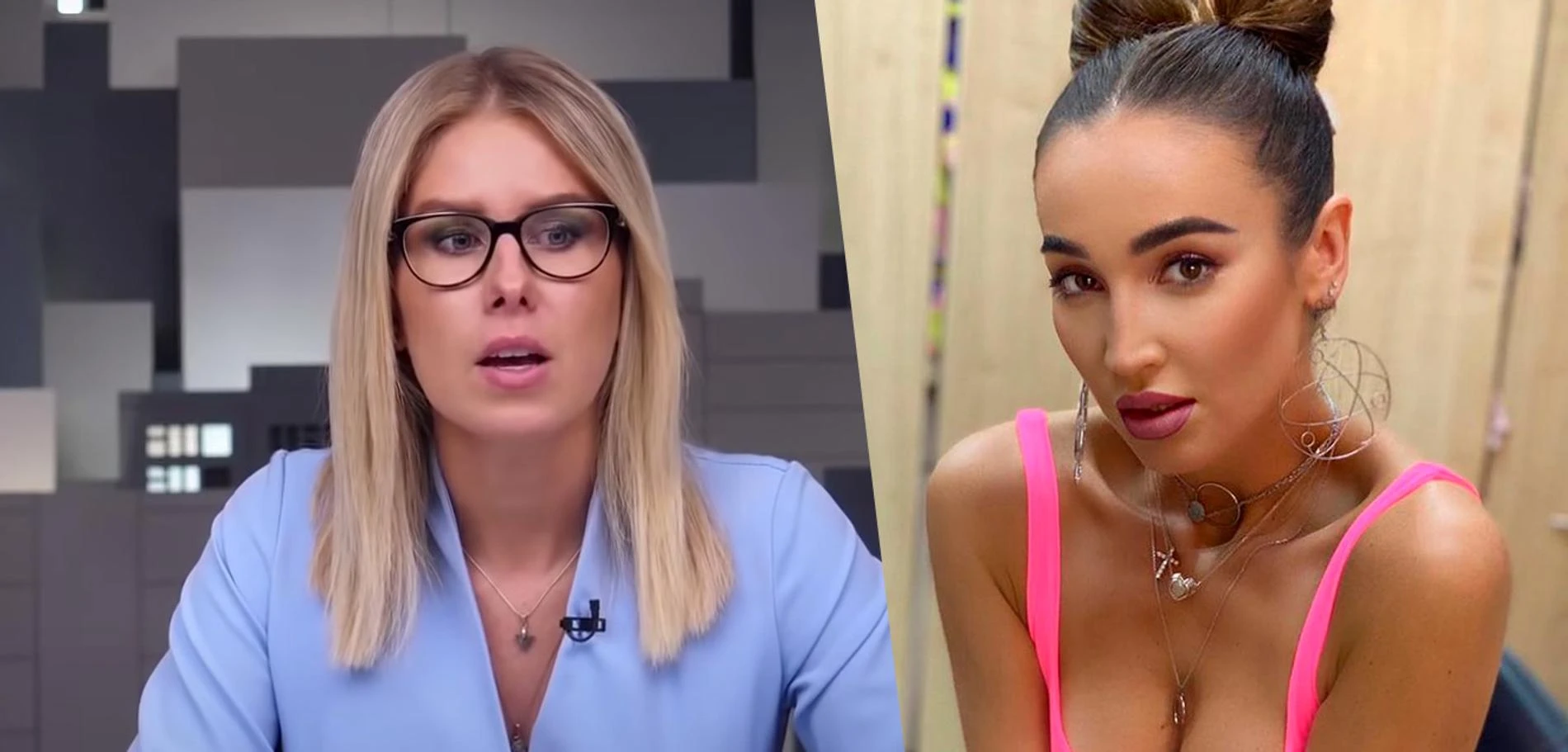 Фото: Youtube.com/Навальный LIVE, Instagram @buzova86