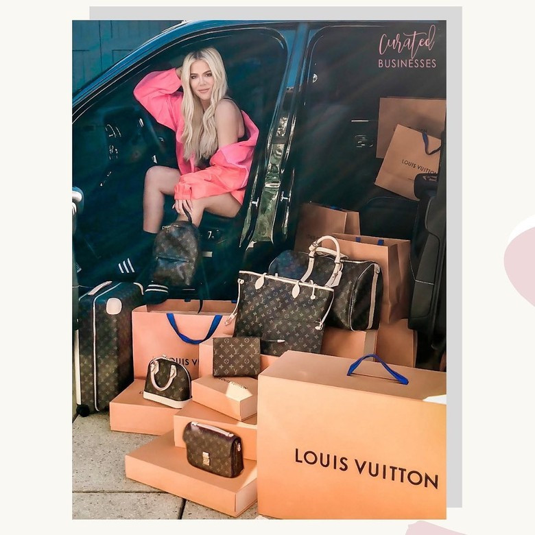 Хлои Кардашьян. Фото: @curatedbusinesses