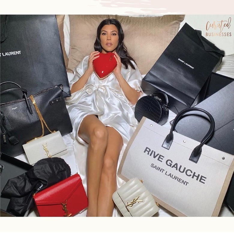 Кортни Кардашьян. Фото: @curatedbusinesses