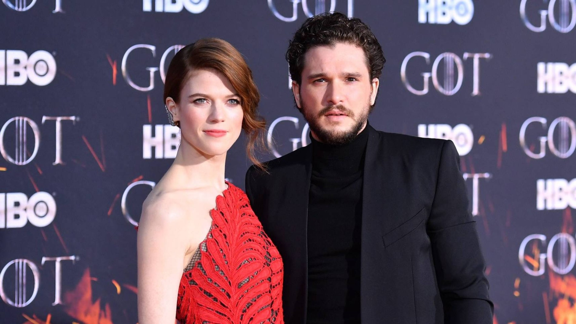 Роуз Лесли и Кит Харингтон 
Фото: Getty Images