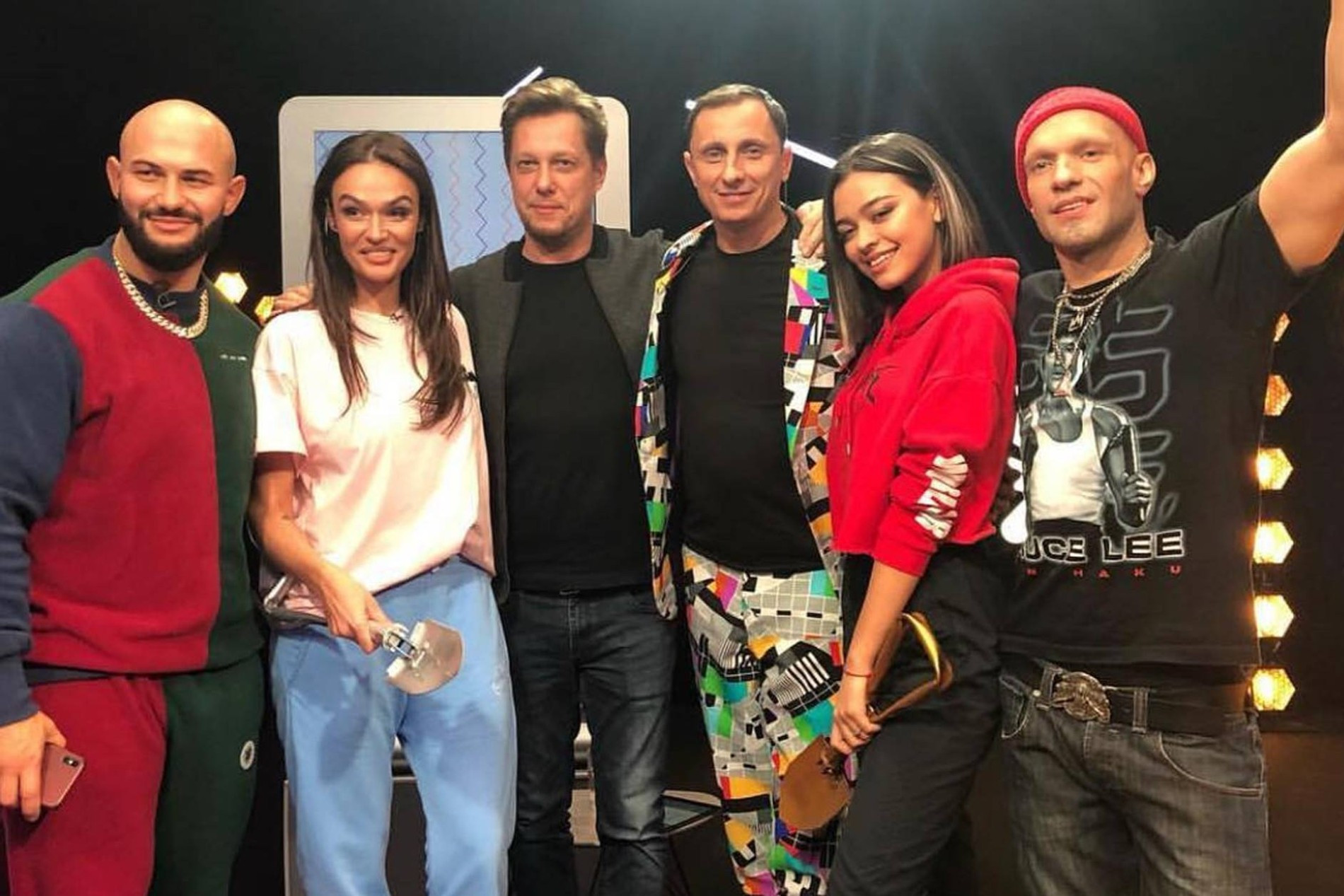 Кадр со съемок шоу