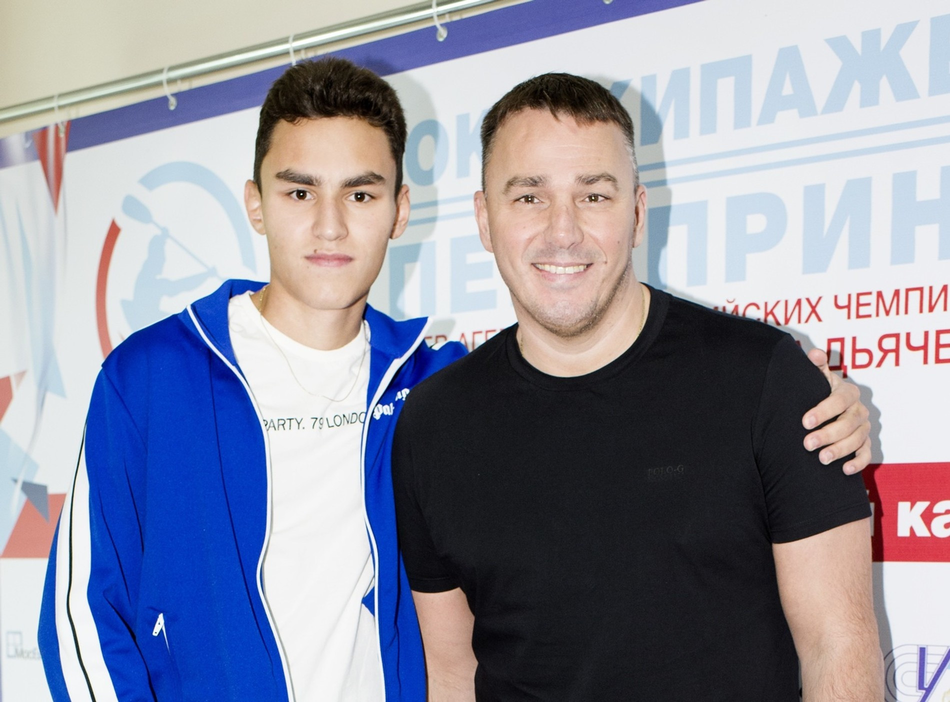 Кирилл Андреев с сыном