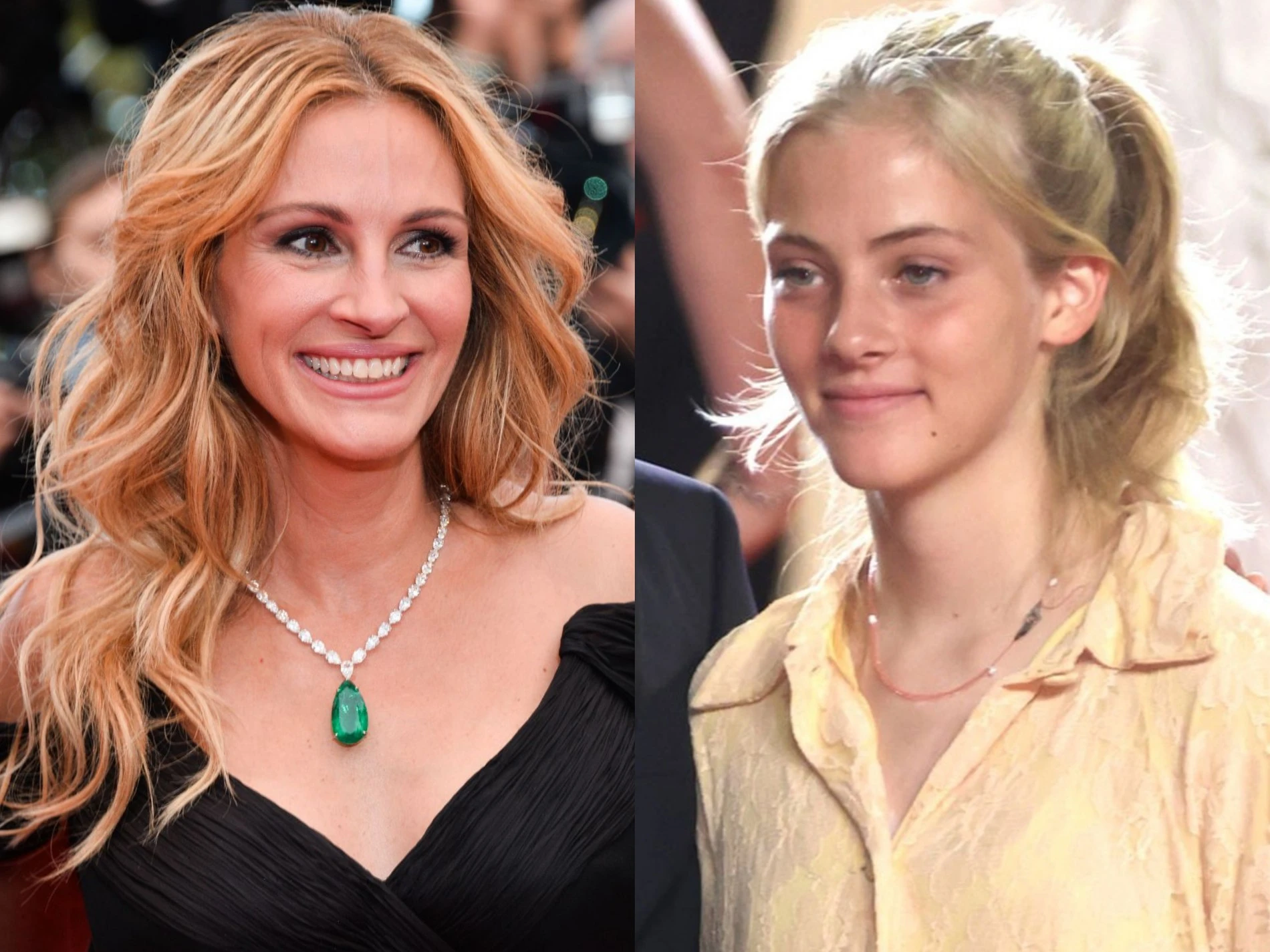 Каннский кинофестиваль: Джулия Робертс в 2016 году и ее дочь Хэйзел в 2021-м
Фото: Getty Images