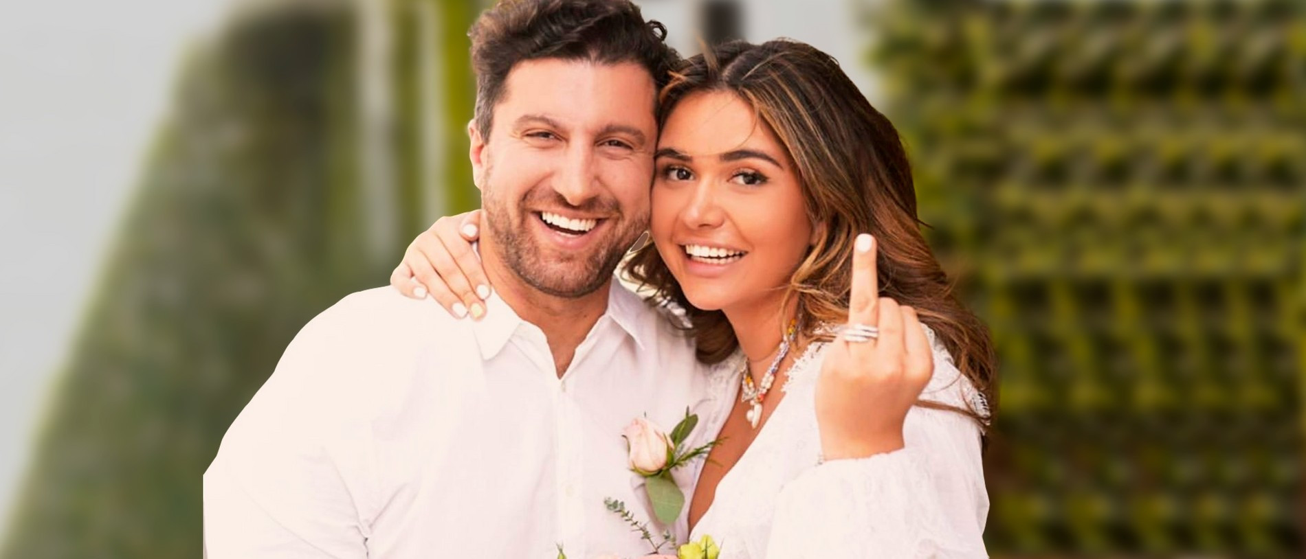 Свадебное фото Амирана и Мариям