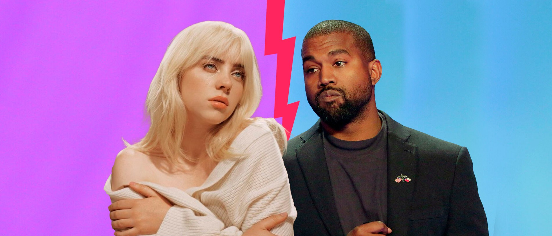 Фото: коллаж / AP Photo / Michael Wyke, @billieeilish