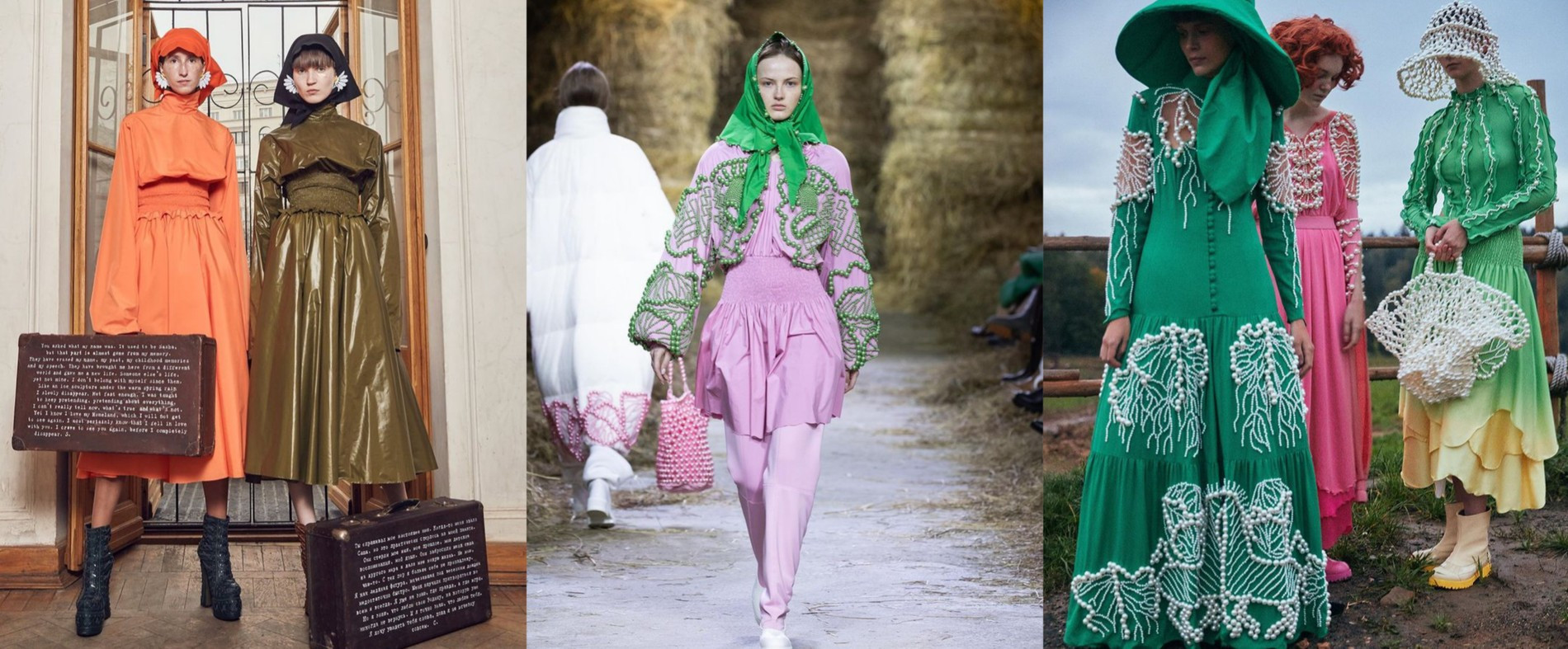 Фото: Вещи бренда Алены Ахмадулиной и Александра Арутюнова, фото из Инстаграма (запрещен в РФ) @alenaakhmadullina, @alexanderarutyunov, коллаж Super.ru
