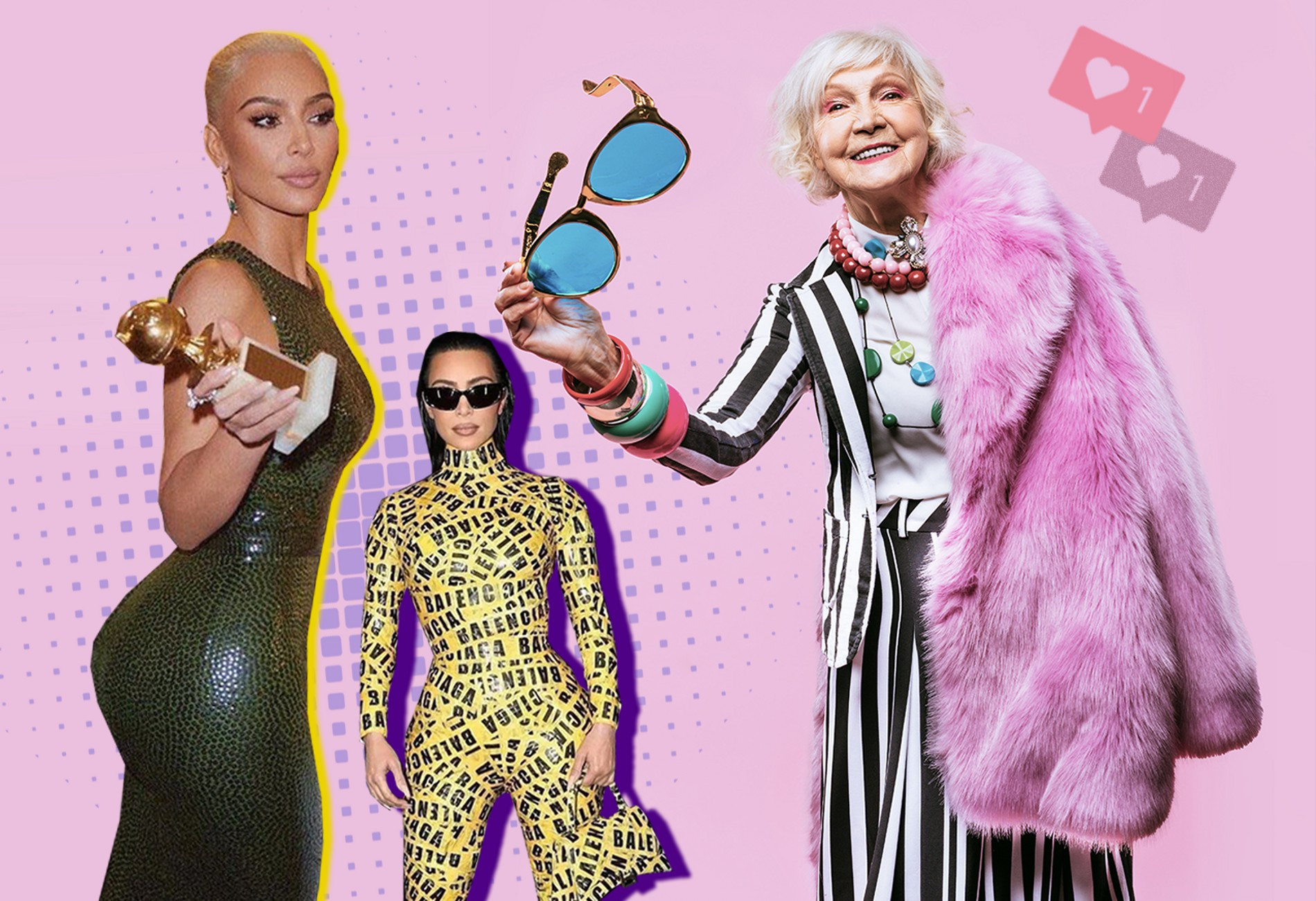 Getty Images, Instagram.com (запрещен в РФ) / kimkardashian