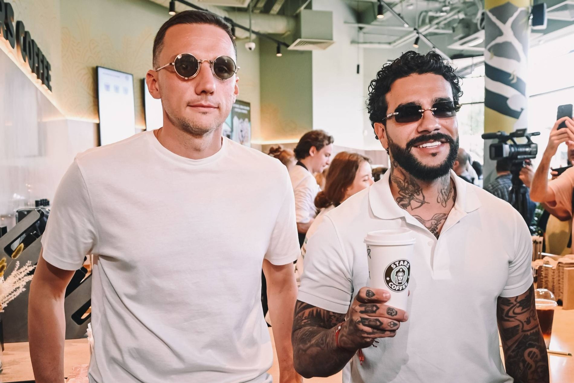 Антон Пинский и Тимати 
Фото: Super.ru / Александра Марченко 