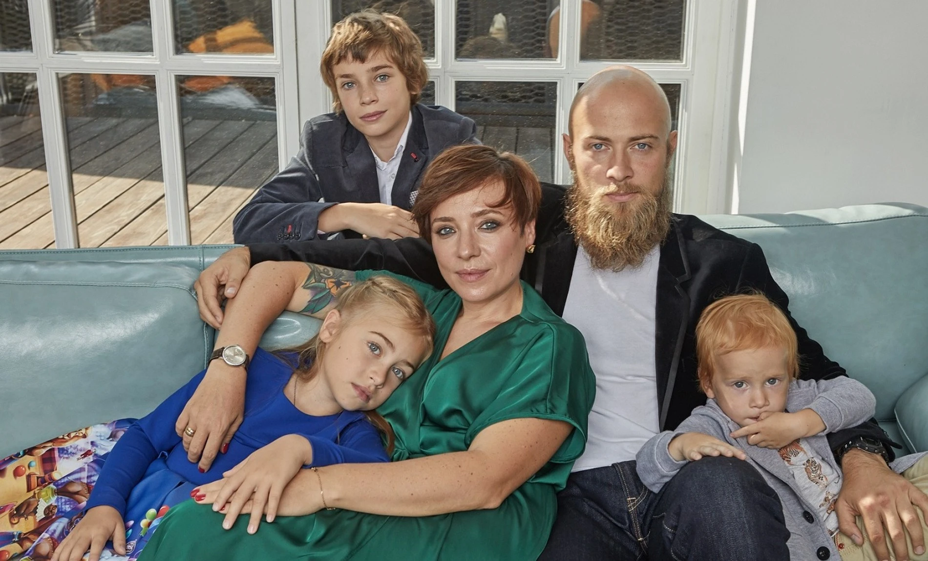 Фото: OK
Тутта Ларсен с семьей