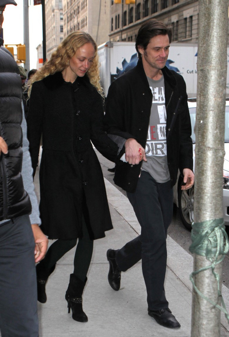 Анастасия Виткина и Джим Керри Фото: Zimbio