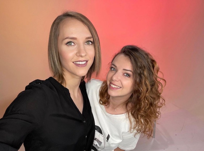 Женя Огурцова и Лена Третьякова. Фото: Инстаграм (запрещен в РФ) Жени Огурцовой