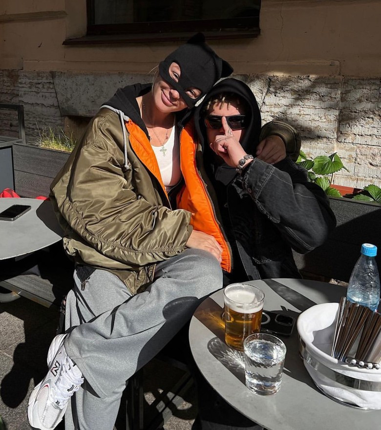 Это фото Настя подписала так: «Питер сближает». Фото: Инстаграм (запрещен в РФ) Ивлеевой