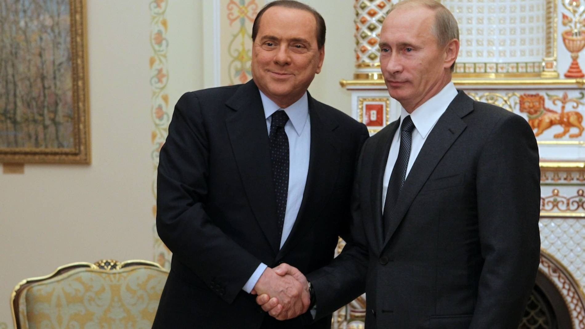 Сильвио Берлускони и Владимир Путин
Фото: РИА