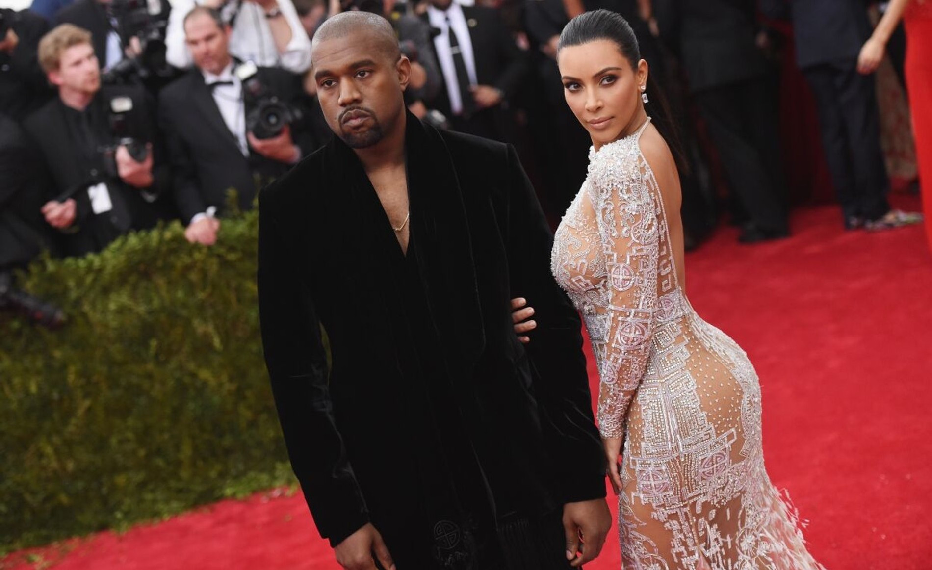 Канье Уэст и Ким Кардашьян
Фото: Getty