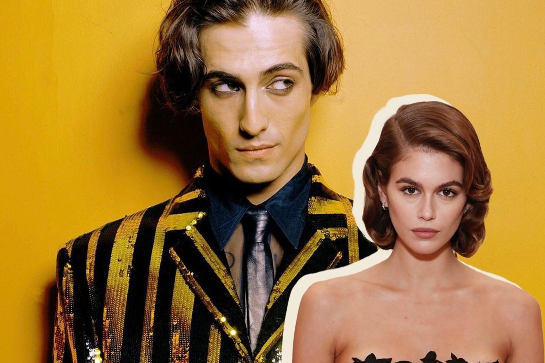 Дамиано Давид, Кайя Гербер
Фото: Инстаграм (запрещен в РФ)