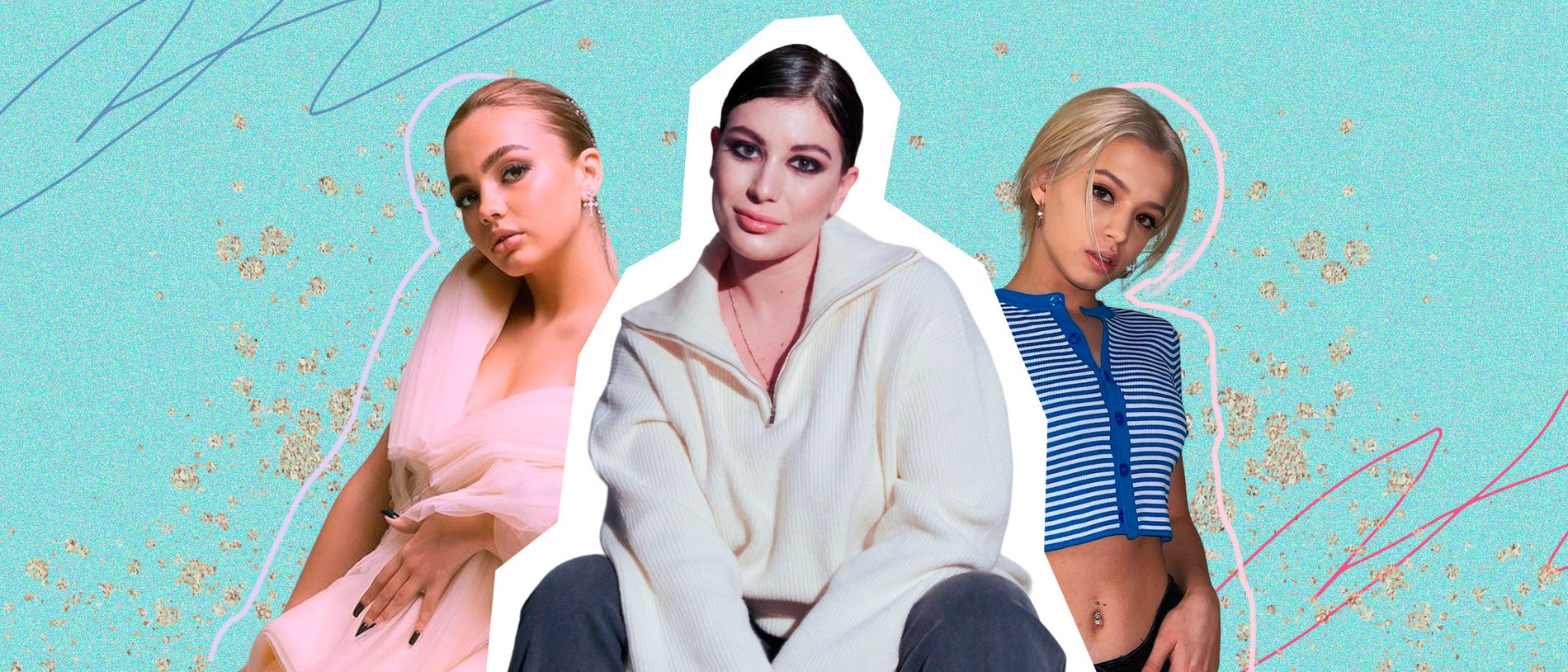 Валя Карнавал, Виктория Танес, Юлия Гаврилина
Коллаж Super